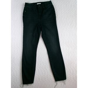 Good American womens Good Waist Skinny Cropped Jeans GWCREC075T size 2/26